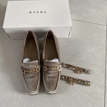 RANDA 벨트 로퍼 신발 2WAY
