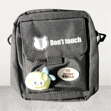 Don't touch 숄더백 블랙