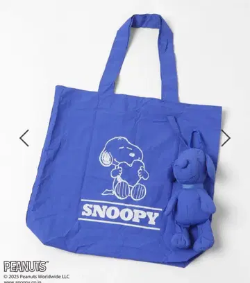 로리즈팜 [ Me% ] SNOOPY/토트백 블루