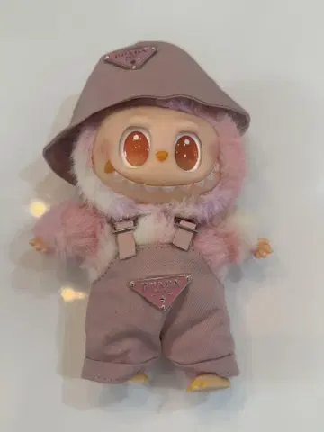 LABUBU 17cm 옷 갈아입기 2세트 핑크