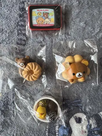 리락쿠마 미스터도넛 마그넷 키이로이토리 차이로이코구마