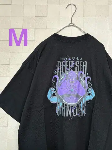 디즈니 빌런즈 인어공주 아리엘 티셔츠 M 사이즈
