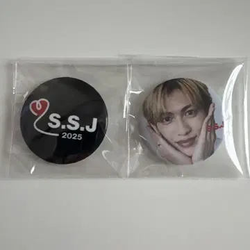 시손 준 SSJ 2025 캔뱃지