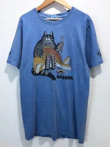 crazy shirts Blue Hawaii Dyed SASHIMI