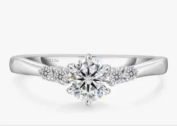 약혼 반지 0.5ct 사이즈 13 실버