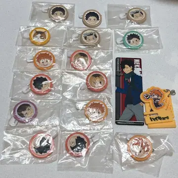 하이큐 코로마루 브로치 롱 캔뱃지 스마트폰 스탠드