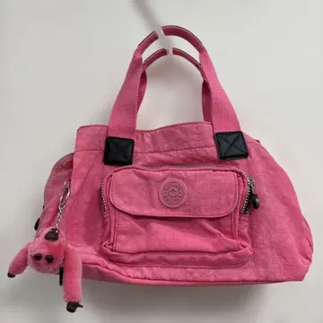 kipling 핑크 핸드백