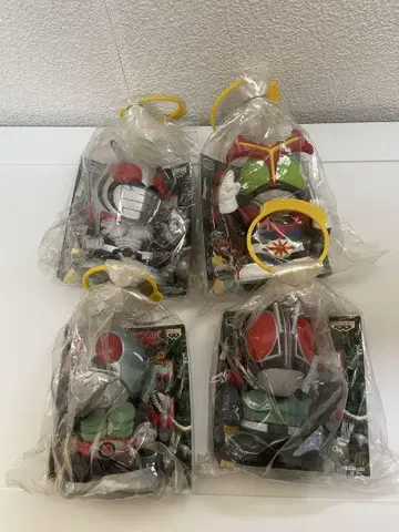 가면라이더 소프트 비닐 저금통 컬렉션 4체 세트