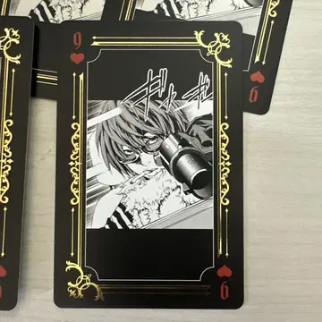 데스노트전 DEATHNOTE 금박 카드놀이 매트 9