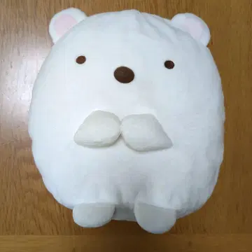 스밋코구라시 시로쿠마 봉제 인형 전체 길이 약 24cm