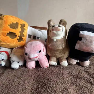 Minecraft 봉제 인형 5개 세트