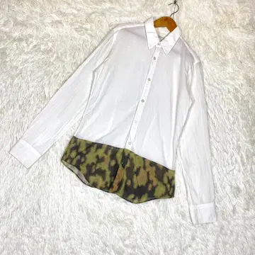 [ DRIES VAN NOTEN ] ( 44 ) 카모플라쥬 긴팔 셔츠