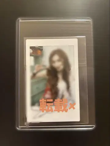 TWICE ENEMY 폴라로이드 친필 사인 타워 레코드 사나