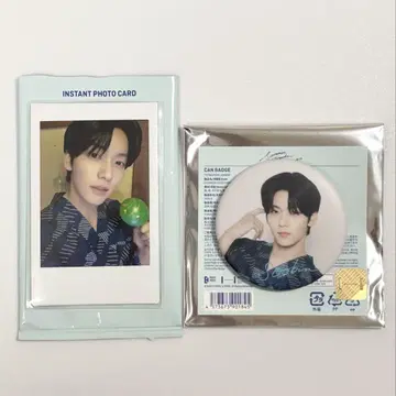 TXT 수빈 유카타 캔뱃지 폴라로이드