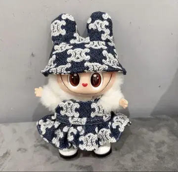 labubu 봉제 인형 의류 귀여운 원피스 5종 세트