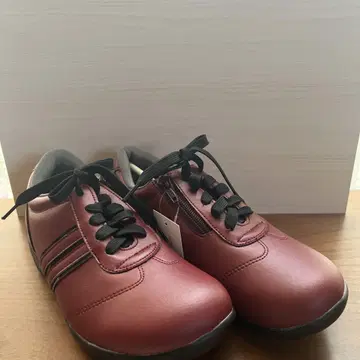 comfort 스니커즈 보르도색 니 서포트 신발 새상품