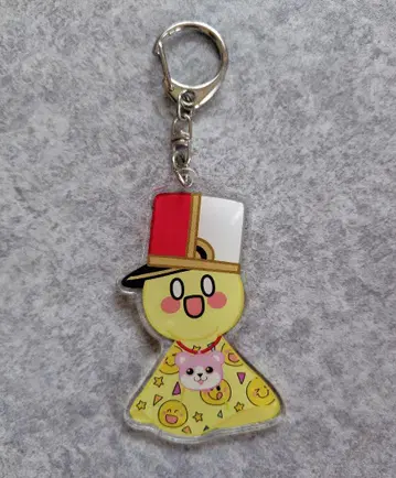 뱅드림 하로하피 츠루마키 코코로 5주년 테루테루보즈 아크릴 키링