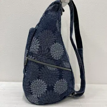 2727 Healthy Back Bag 아메리백 플라워 파워 데님