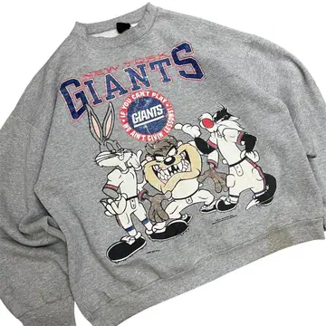 90s USA 루니툰 GIANTS 맨투맨