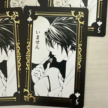 데스노트전 DEATHNOTE 금박 카드놀이 세트 L 5