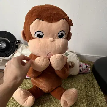 Curious George 봉제 인형 약 30cm