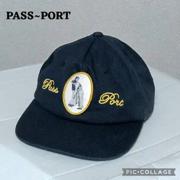 PASS PORT 캡 블랙