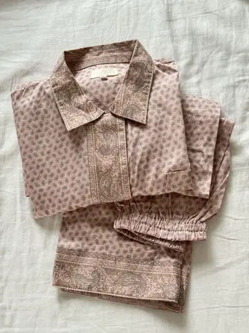 ETRO 에트로 페이즐리 무늬 긴팔 롱 바지 룸웨어 파자마