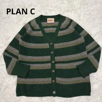 새상품급 PLAN C 플랜씨 가디건 보더