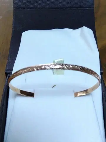 하와이안 주얼리 K10 핑크 골드 뱅글