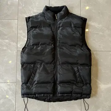Over Size Down Vest/BLK/2XL