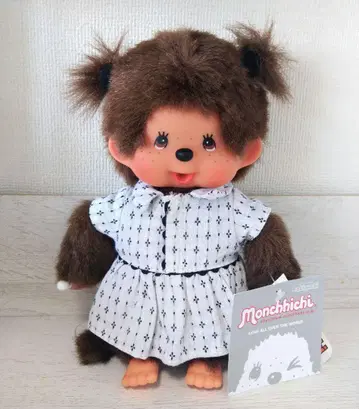 새상품 몽치치 2010 화이트 원피스 여아 S 봉제 인형 222650
