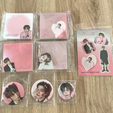 강다니엘 KANGDANIEL 일본 샵 구매 혜택 굿즈 8종 세트