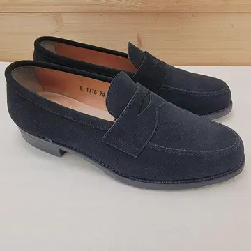 스코치 그레인 스웨이드 로퍼 24EEE