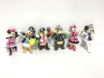 클럽 마우스 비트 피규어 키체인 컴플리트 전 6종 세트