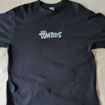 더 톰보이즈 THE TOMBOYS 티셔츠 블랙 XL 사이즈