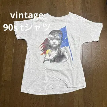 90s 구제 의류 빈티지 t셔츠 인물화