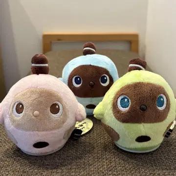 말랑말랑 LOVOT 풀백 봉제 인형 전 3종 세트