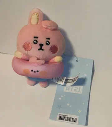 BT21 COOKY 썸머 봉제 인형 마스코트 튜브 정국 BTS