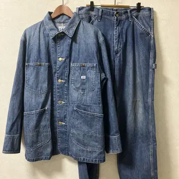 스탠다드 캘리포니아 Lee 데님 커버올 셋업