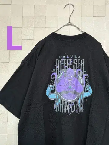 디즈니 빌런즈 인어공주 아리엘 티셔츠 L 사이즈