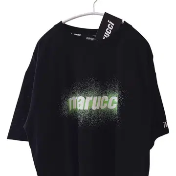 새상품 marucci 마루치 블랙 T셔츠 그린