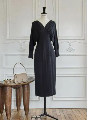 herlipto Cache- Coeur Jersey Midi Dress