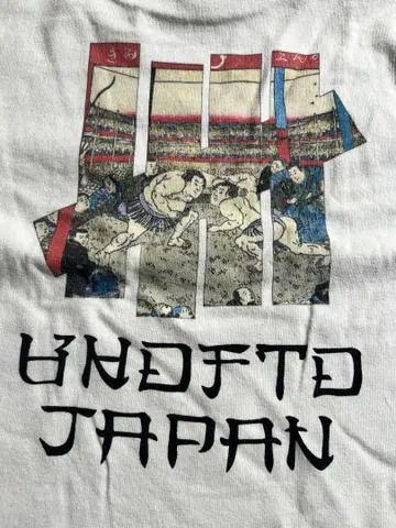 M 사이즈 UNDRFT JAPAN 스모 아트 티셔츠