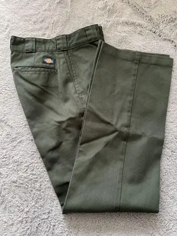 Dickies 874 오리지널 핏 다크 그린 28인치