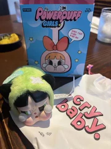 [정품] POPMART CRYBABY 파워퍼프걸 BUTTERCUP