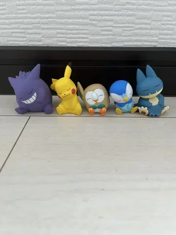 어깨 쿵 Fig. 포켓몬 피규어 5체 세트