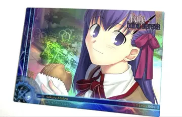 Fate/stay night Fact Card 초판 카드 마토 사쿠라