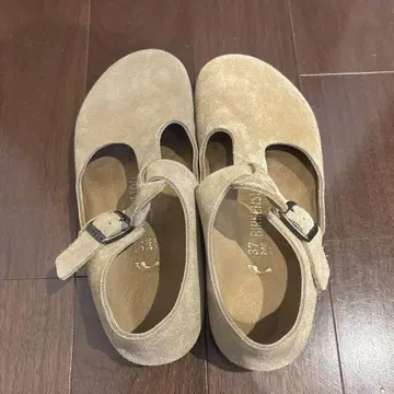 버켄스탁 런던 샌들 스웨이드 버클