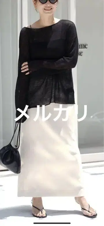 [ 새상품 ] Deuxieme Classe LINO Sheer 풀오버