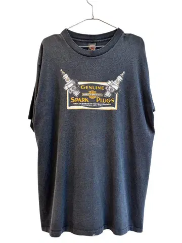 Harley-Davidson 스파크 플러그 90's T shirt